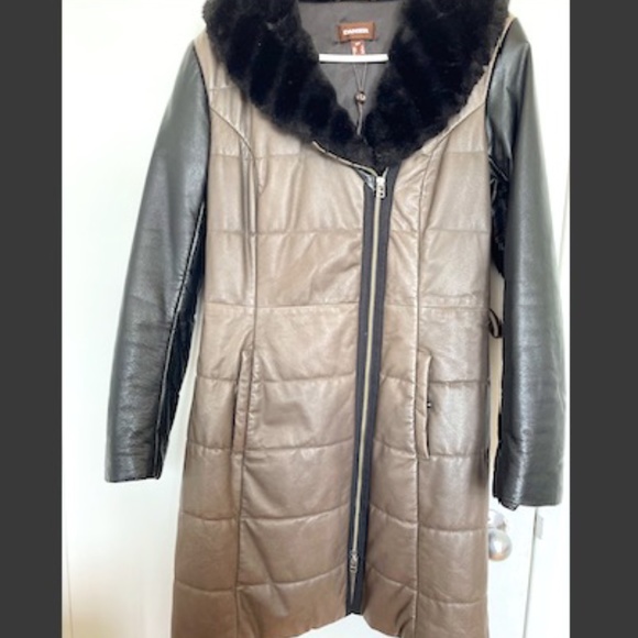 Danier Genuine leather Winter Coat - Picture 1 of 2